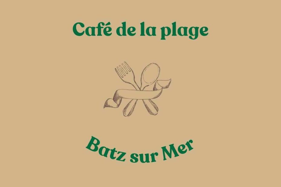 café de la plage, restaurant brasserie accueillant les chiens à Batz sur Mer