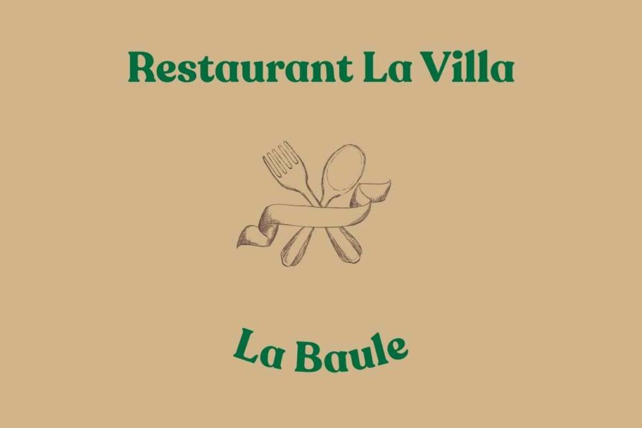 La Villa, restaurant accueillant les chiens à La Baule