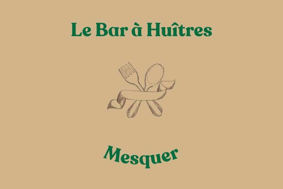 Le Bar à Huîtres, restaurant acceptant les chiens à mesquer