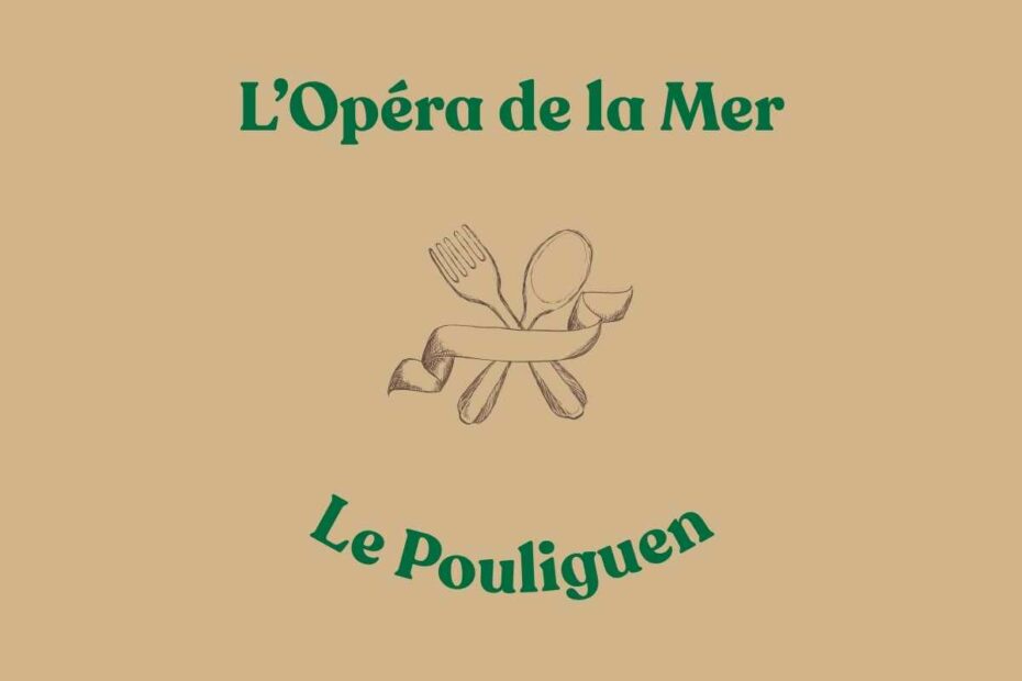 L'opéra de la mer, restaurant acceptant les chiens au Poumiguen